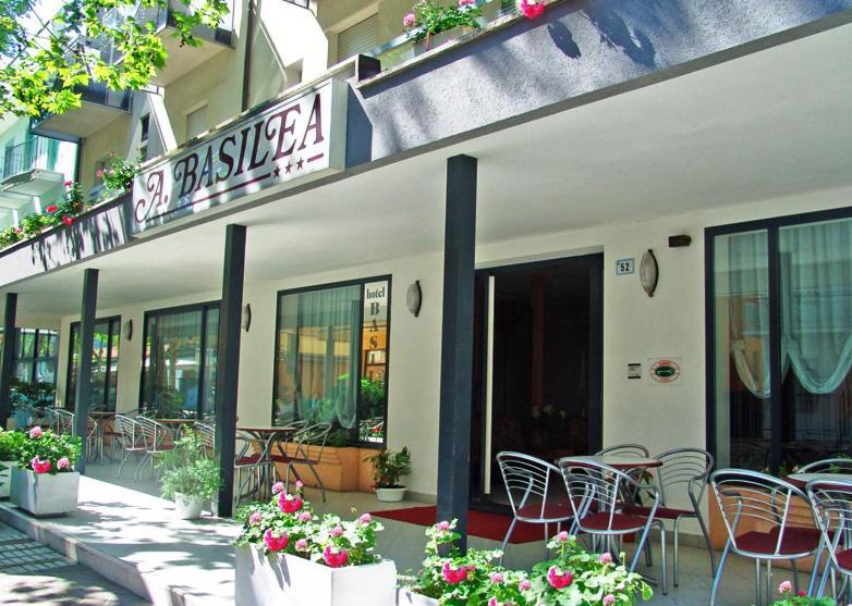 Hotel Basilea Bellaria-Igea Marina Eksteriør billede